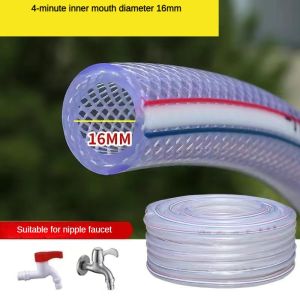 Dofia Durable PVC Garden Hose 1/2"/3/4"/1" 10M/20M/30M/50M/100M - Multi-Size Anti-Aging & Sun Protection for Gardening