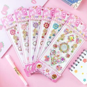 DFVDSPW DIY Mobile Phone 3D Gem Stickers Self Adhesive Scrapbooking DIY Acrylic Gem Sticker Glitter Decoration Stickers Crystal Rhinestone Sticker Gift Nail Eyes Face Hair Body