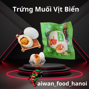 Trứng Gà Ngâm Tương - Trứng Gà Kho Xì Dầu Kiểu Ôn Châu - Trứng Gà Muối Siêu Ngon - Gói 35G -Taiwan Foods