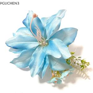 GUCHEN3🦋 Fashion Headwear Hawaiian Flower Hair Clips Romantic Side Clip Sweet Bangs Hair Clip Artificial Flower Hair Accessories Gifts