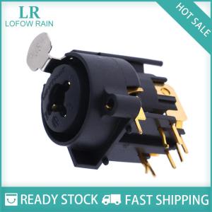LF Wholesale✨Flash Sale ✨ 1PC Combo XLR และ6.35mm JACK Connector PANEL MOUNT CHASSIS Connector สำหรับไมโครโฟน
