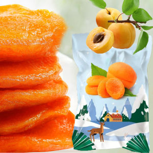 Sweet Sour Sugar-free Dried Apricots No Additives Natural Pitted Apricot Pulp Weight Loss Snacks