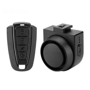Sensitivity Adjustable Alarm Horn Vibration Alarm Electric Bike Security Alarm Loud Bells with Remote Control