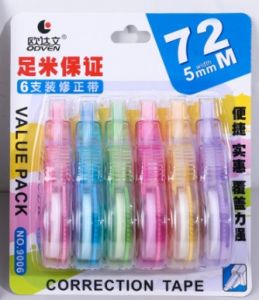 Memory98 เทปลบคำผิด ความยาว 12 เมตรสุดคุ้ม ใช้ง่าย ไม่เลอะเทอะ พกพาสะดวก สีสันสดใส Correction Tape ลิควิดเทป เครื่องเขียนน่ารัก