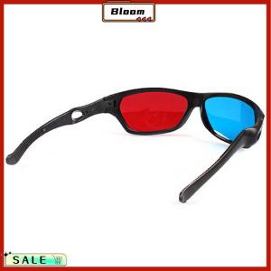 Follow Get New[Bloom Z] 3D Glasses Red Blue Black Frame For Dimensional Anaglyph TV Movie DVD Game