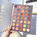 KISSMophy【35 Colors】 eyeshadow Makeup palette nude color matte eyeshadow with glitters set eyeshadow waterproof long lasting eye shadow palette set original Highly Pigmented Eye Shadow Glitter  Beauty Palette Matte Shimmer eye shadow multi-colored. 