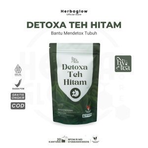 Bytea Detoxa Teh Hitam - Teh Celup Herbal Detox Diet Buang Racun Dalam Tubuh 20 Tea Bags