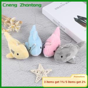 Cneng 12CM key chain gift shark plush stuffed toy doll mini pendant plush toys