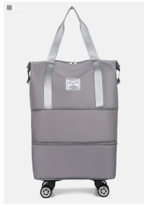 Student travel bag universal wheel large capacity wet and dry separation luggage