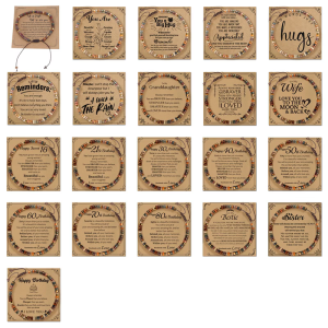 Đá vòng đeo tay điều chỉnh được handwoven với phước lành có sẵn trong nhiều màu thiết kế cho Cá nhân hoá phong cách