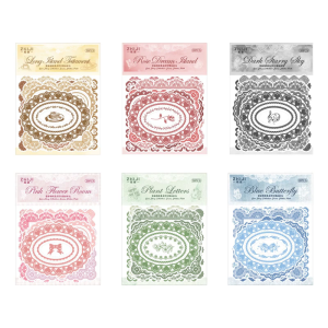 20 Sheets Landscape Sticker Stationery Sticker Scrapbook Sticker Decorative Sticker for Photocards Journal Decoration