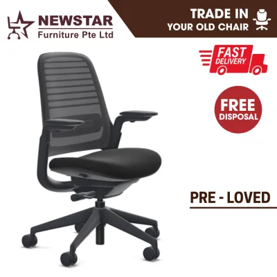 [Pre-Loved] Steelcase Series 1 Sustainable Ergonomic Office Chair 6 Months Warranty - Newstar Furniture