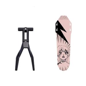 Carbon Fibers Look Bike Mudguards Weatherproofed Fashion Bicycles Mudguards for Various Models