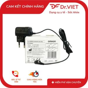 Bộ Đổi Nguồn Chính Hãng Omron HHP-CM01-AP - Sử dụng cho Máy Đo Huyết Áp Bắp Tay Omron HEM-7142T2 – combo tiện lợi và tiết kiệm nhất 2025