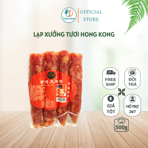 Lạp xưởng tươi Hong Kong truyền thống 500g món ngon tròn vị