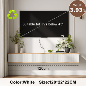 LENOBLE 140CM/160CM TV Cabinet Floating TV Shelf Wall TV Hanging Cabinet Living Room TV Rack