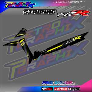 STRIPING VARIASI YAMAHA FIZ R / STICKER LIST VARIASI MOTOR FIZ R