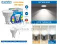 [Super Wide Angle] Megaman 6.3W GU10 LED bulb/ 100 Degree Beam angle/ Wide Flood light. 