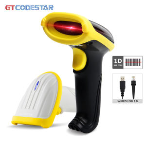 GTCODESTAR M-3100 Bar Code Reader Scanners Handheld 1D Wired Laser Barcode Scanner