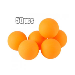 50 pcs 40 mm Orange PP Material Table Tennis Balls Ping Pong Balls