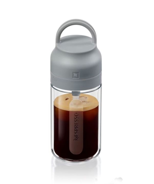 Nespresso Nomad Bottle ขวดกาแฟใส พกพาขนาดเล็ก 350 มล.