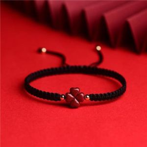 Manilago Handmade Adjustable Red String Bracelet Lucky Amulet Wristband Good Fortune Protection Red Rope Jewelry Gift for Couples Women Men