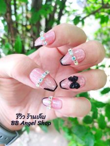 เล็บปลอม สีแฟลชเจล มาใหม่ล่าสุด สีแฟลชเจล สีสวยเล่นไฟสุดๆ มีกาว และ ตะไบ พร้อมติดทุกชุด