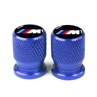 2/4PCS BMW M Car Tire Valve Cap Wheel Stem Air Cover Metal Dust-proof Tyre Valve Cap For E46 E36 F10 F30 E90 X3 F25 X5 E53 IX3 Z4 IX X4 X6