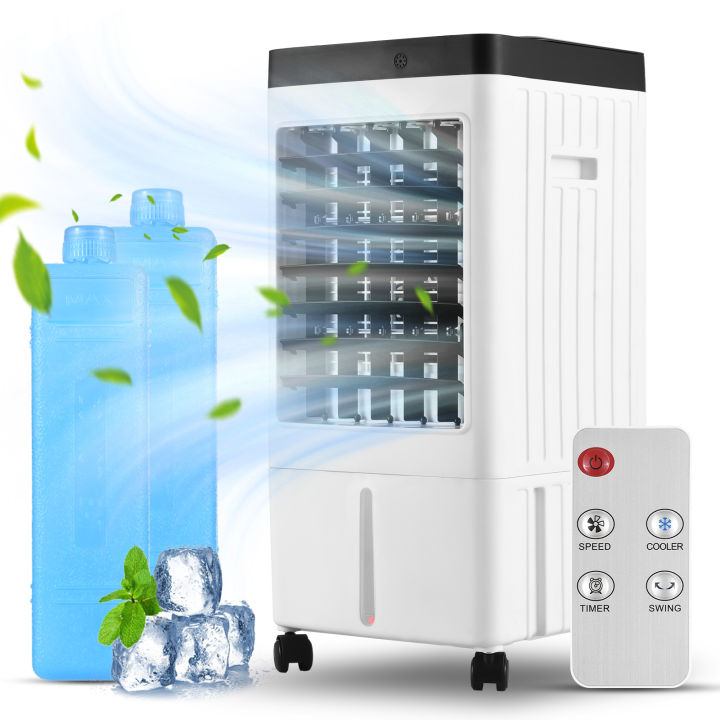 Evaporative Air Cooler 100° Oscillation Swamp Cooler with Remote