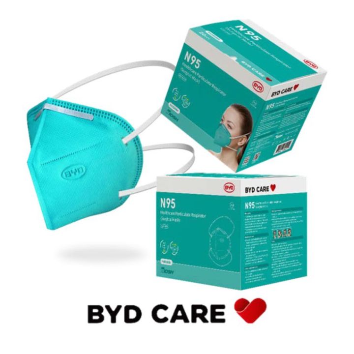 BYD Care N95 HEALTHCARE PARTICULATE RESPIRATOR MASK Lazada Singapore