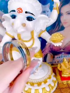 Thai Buddhist jewelry Azan Spray Thai Scripture Bracelet and Wristband Accessories