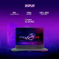 ASUS ROG Strix G16 (2024) gaming laptop 16", 165Hz WUXGA IPS, NVIDIA GeForce RTX 4060 + Intel UHD Graphics, Intel Core i9-14900HX, 16GB DDR5-5600 SO-DIMM, 512GB PCIe 4.0 NVMe M.2 SSD, RGB keyboard, G614JVR-N3211W. 