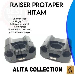 RAISER PENINGGI STANG WARNA HITAM ROADRACE UNIVERSAL HARGA MURAH BARANG BERKUALITAS PROMO DISKON TERLARIS