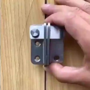 Stainless Steel Safety Hasp Door Lock for Bathroom Bedroom Door Catch Latch