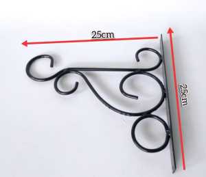 GANTUNGAN POT BUNGA / RAK BUNGA BESI TEMPEL DINDING