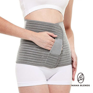 Lunabebe by Mama Blends Medical Grade Tummy Wrap Bamboo Charcoal Support Binder