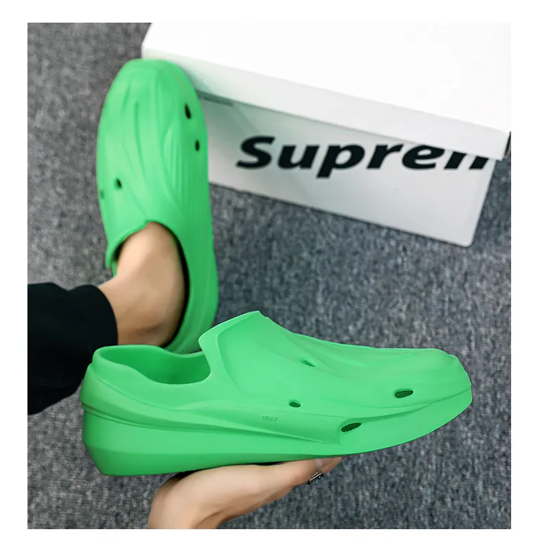 TRSOYE 2023 Fashion Sandals for Men Hole Shoes Sandals TIKTOK