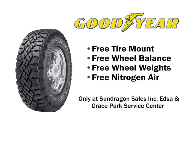 Goodyear 265/60 R18 110S Wrangler Duratrac A/T All-Terrain Tire (PROMO PRICE)