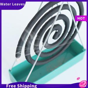 Water Leaves ที่วางธูปขดลวดกันยุงที่วางธูปเครื่องหอมกันยุงที่ทันสมัยสำหรับครัวเรือนห้องนอนลาน