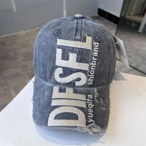 UFANSM Broken Style Men Women Baseball Cap Versatile Letter Embroidered Sun Hat Trendy Breathable Peaked Cap Summer UV Protection