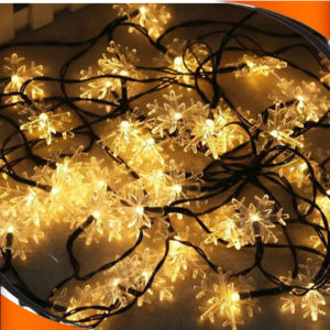 ACB KING Snowflakes Solar LED Christmas Lights Outdoor Waterproof For Garden Party Lights LED Light
