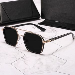 SUTONGXUE PC Full Frame Sunglasses Costume Accessory Decorative Retro HD Sunglasses Catwalk Waterproof Anti-UV Glasses Women
