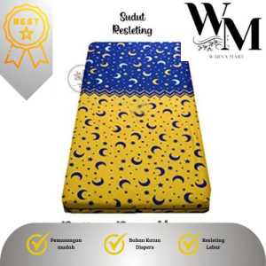 Seprai Kasur Resleting Aesthtetic Bahan Katun Disperse PREMIUM Size 70x200 - 180x200 Homemade
