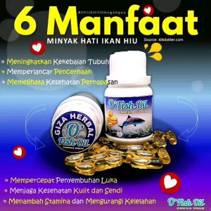 Suplemen Penggemuk Badan OFish Oil: Nutrisi Anak & Dewasa