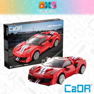 CaDA Red Race Car Brick DIY Brick R/C+APP Control 1:20 Scale RC Vehicles Set  C51072W
