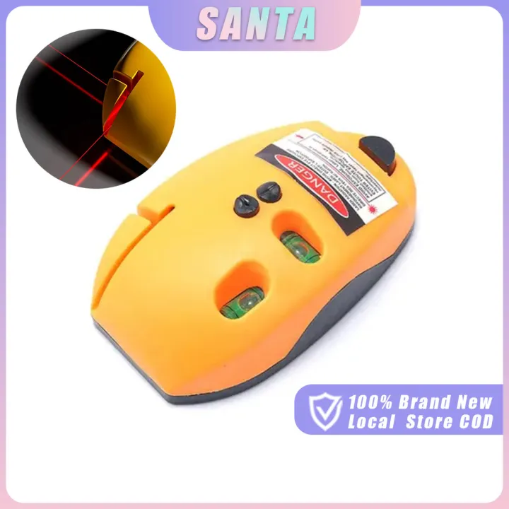 Mouse Laser Level Right Angle Vertical Horizontal Bubble Level Tool 90 ...