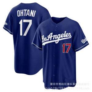 Embroidered jersey new Dodgew Dodgers team gold lettering embroidered cardigan baseball jersey embroidered cardigan casual wear 26th edition championship white