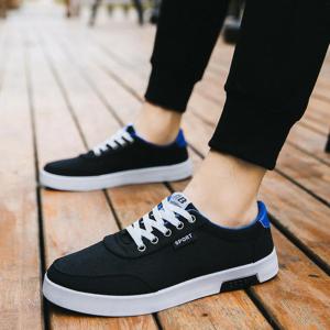 New รองเท้าที่ไม่เป็นทางการ รองเท้า รองเท้าผ้าใบ ผู้ชาย รองเท้าแบน Men shoes sneaker sports shoes flat casual style รองเท้าผู้ชาย รองเท้าผ้าใบผช รองเท้าผ้าใบ
