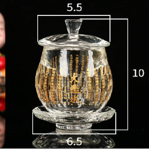 Chum nước Chú Đại Bi Pha lê [cao 9-10cm]- [Hàng đẹp dày - Quà Tặng]