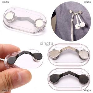 [COD] xingtu Fashion Magnetic Hang Eyeglass Holder Clip Magnet Sunglasses Headset Line Clip
